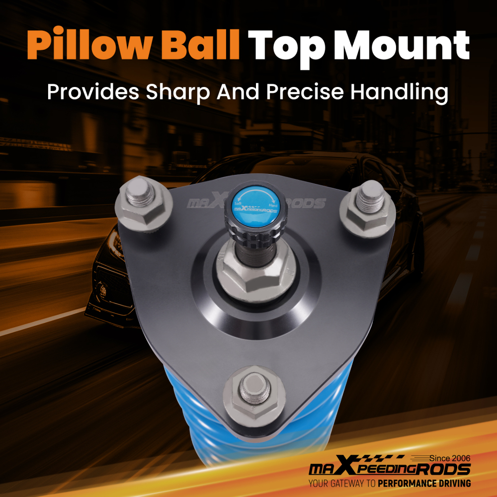 MaXpeedingrods T6 Coilovers 24 Way Damper Suspension Kit compatible for Mazda 6 (GH) 09-13