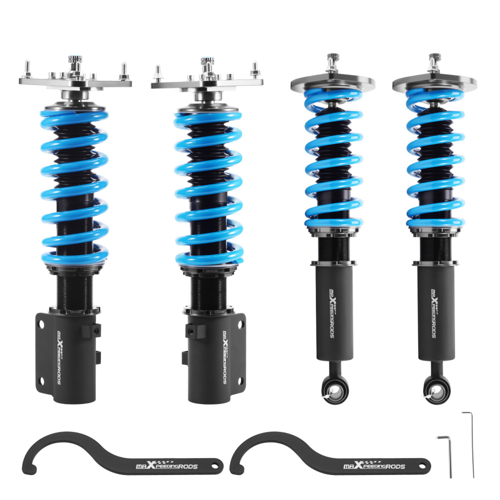 Coilover Struts compatible for Mazda RX7 FC FC3S 86-91 Coilovers 24 ways adjustable Damper Lowering Kit