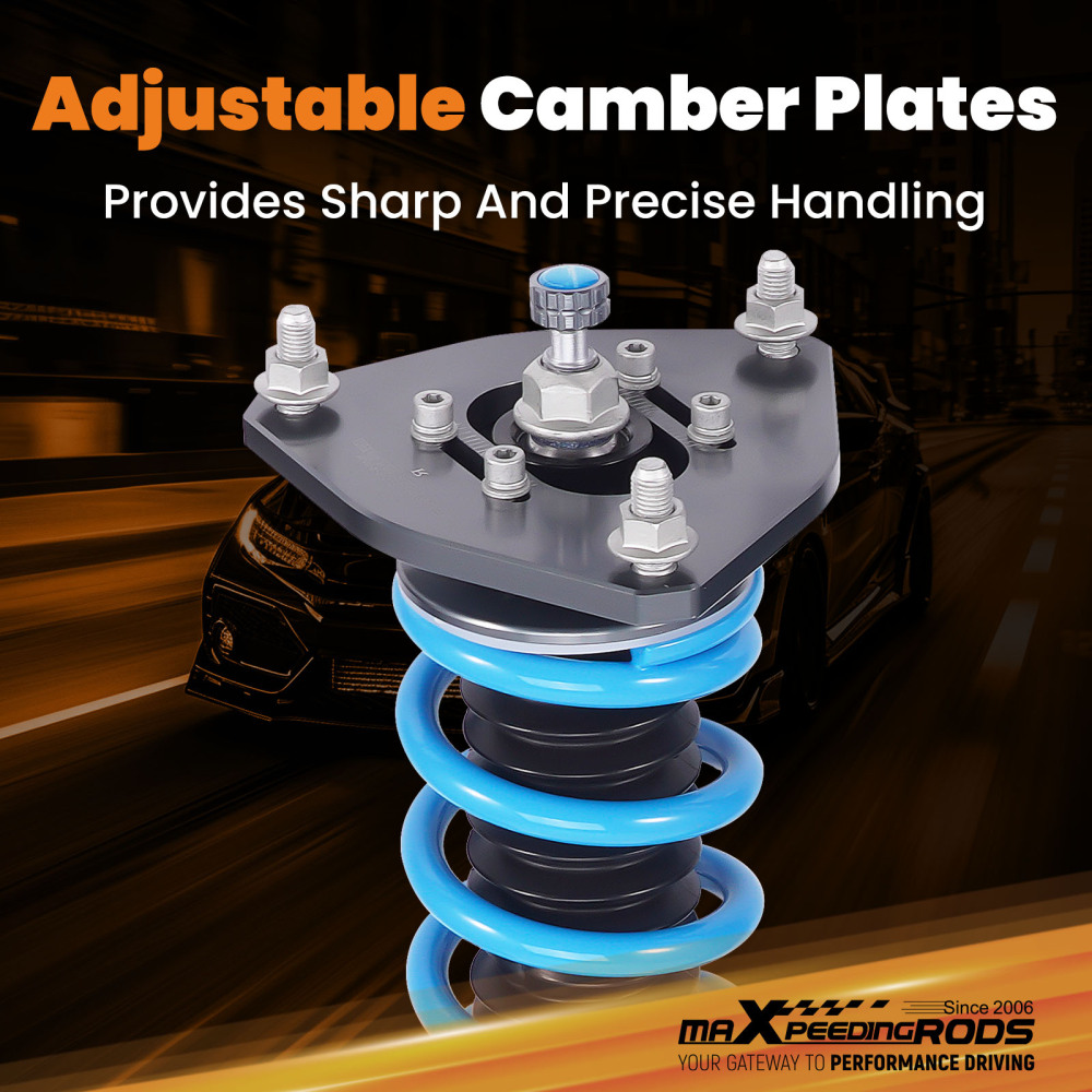 MaXpeedingrods T6 COILOVER SUSPENSION DAMPER KIT compatible for MITSUBISHI MIRAGE 97-01