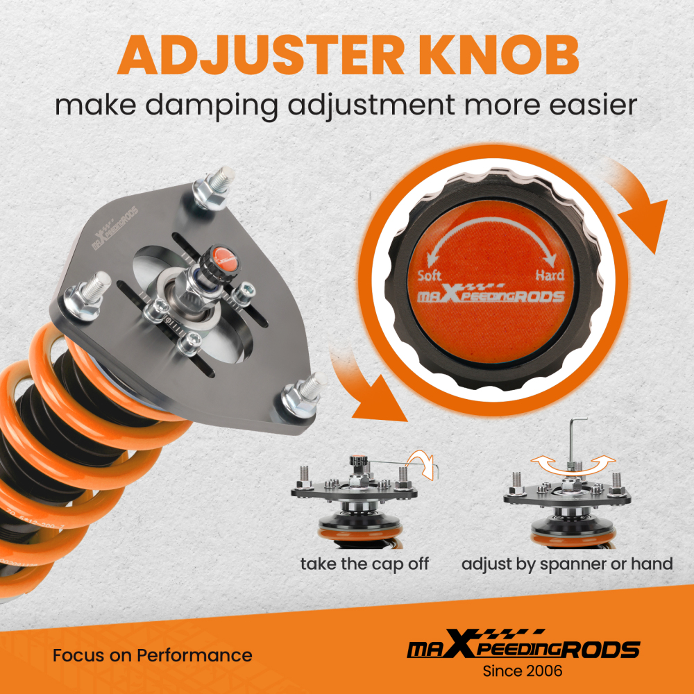 Coilovers Coils compatible for Mitsubishi Galant (DJ) 2004-2012 Absorber Shocks lowering kit