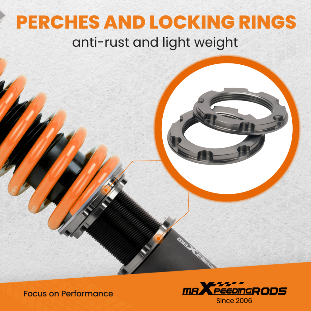 Coilovers Coils compatible for Mitsubishi Galant (DJ) 2004-2012 Absorber Shocks lowering kit