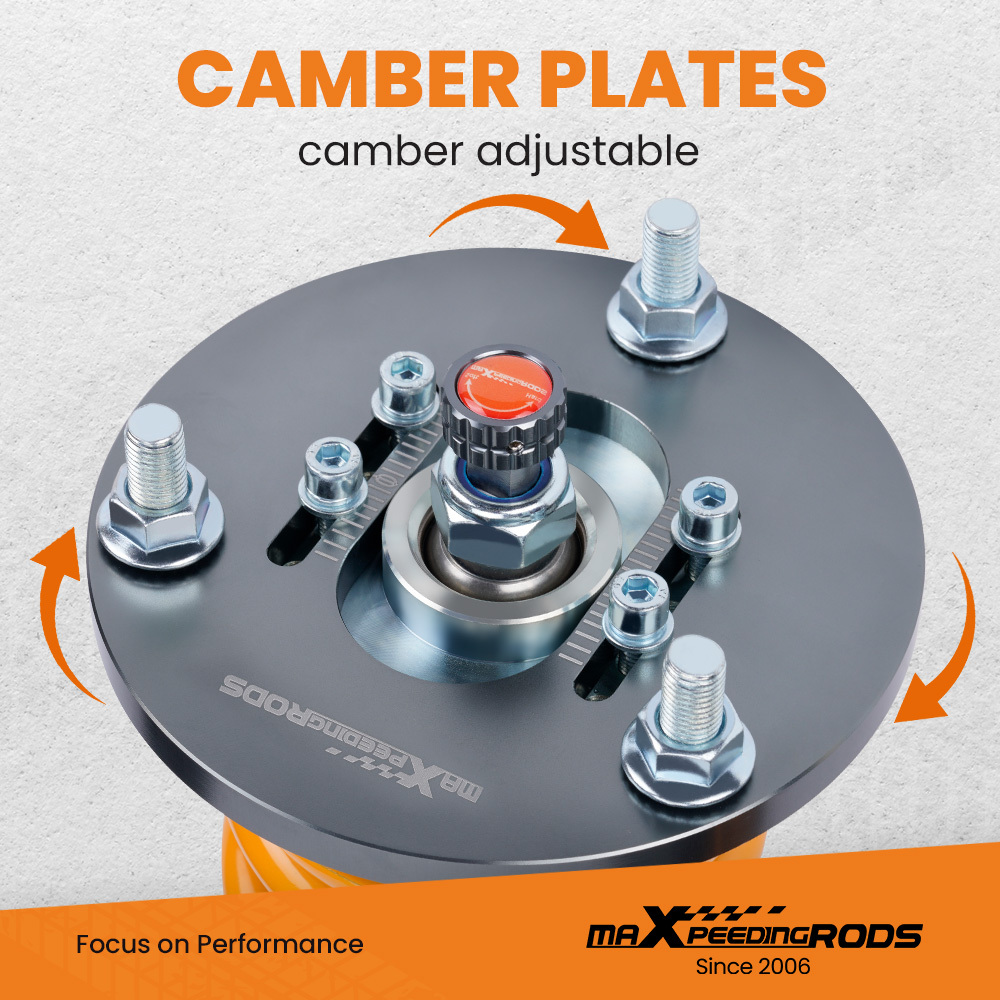 Complete Coilovers Ammortizzatori Kit compatibile per Mitsubishi Eclipse 1995-99 Adjustable Lowering Kit