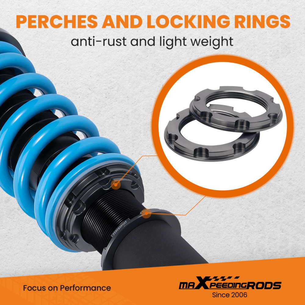 MaXpeedingrods COT6 Coilovers Struts compatible for Tesla Model 3 AWD Dual Motor 2017-2024