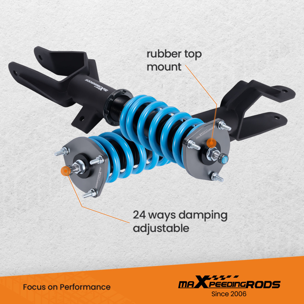 MaXpeedingrods COT6 Coilovers Struts compatible for Tesla Model 3 AWD Dual Motor 2017-2024