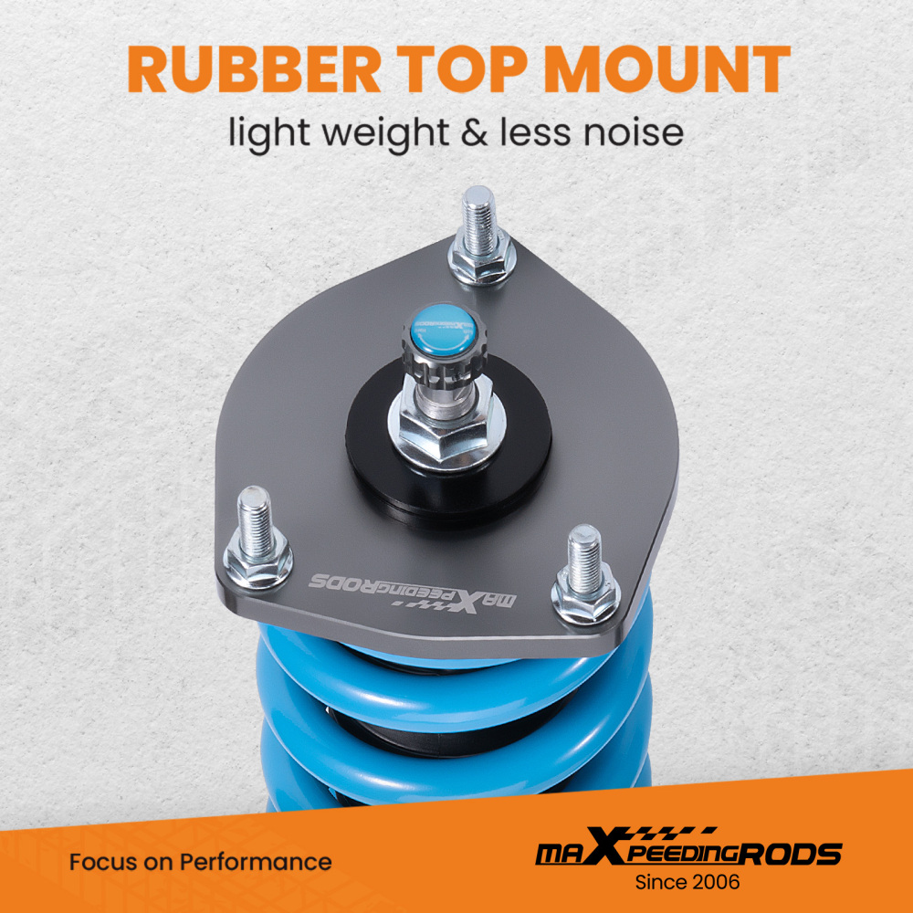 24 Ways Adjustable Damper Coilover Suspension Strut compatible for Tesla model 3 2017+ AWD lowering kit