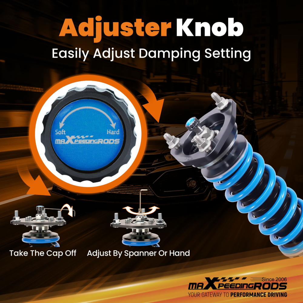 Coilovers compatible for Toyota MR2 ZZW30 2000-2005 Spyder 1.8 16V VT-i