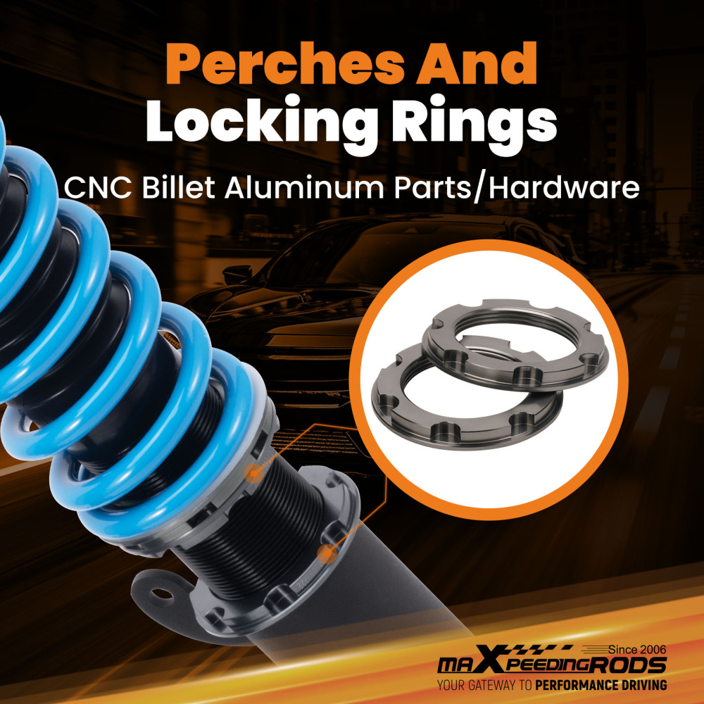 24 Level Damper Coilovers Suspension Kit compatible for Toyota MR2 1987-1989 (AW11 Chassis)