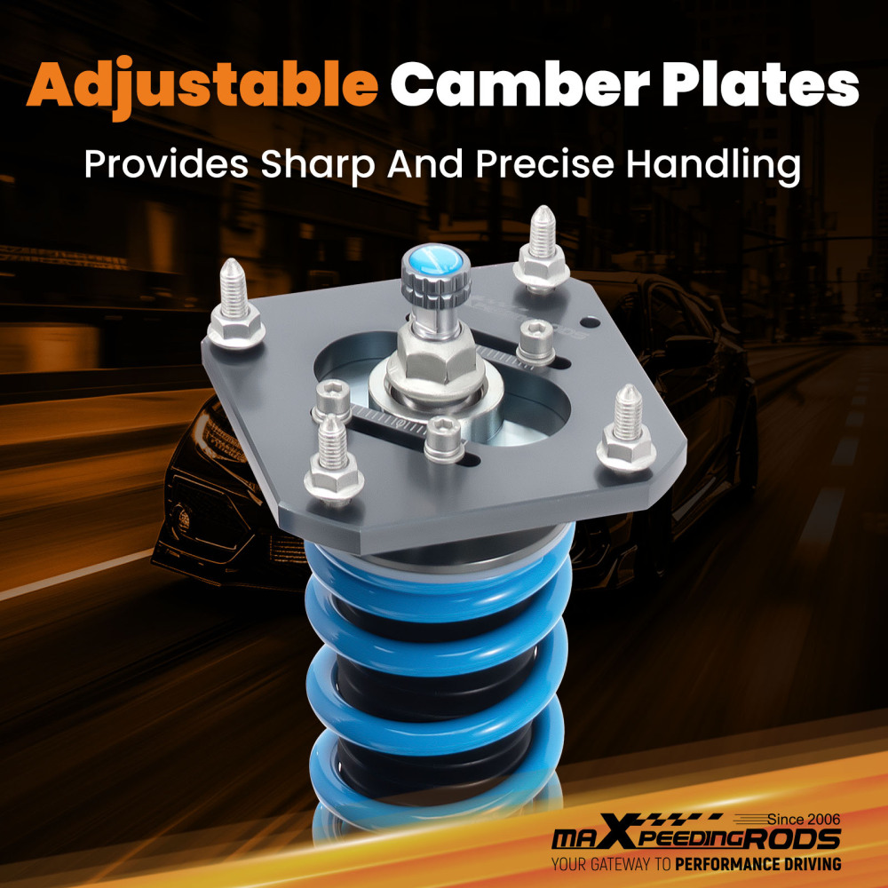 24 Level Damper Coilovers Suspension Kit compatible for Toyota MR2 1987-1989 (AW11 Chassis)