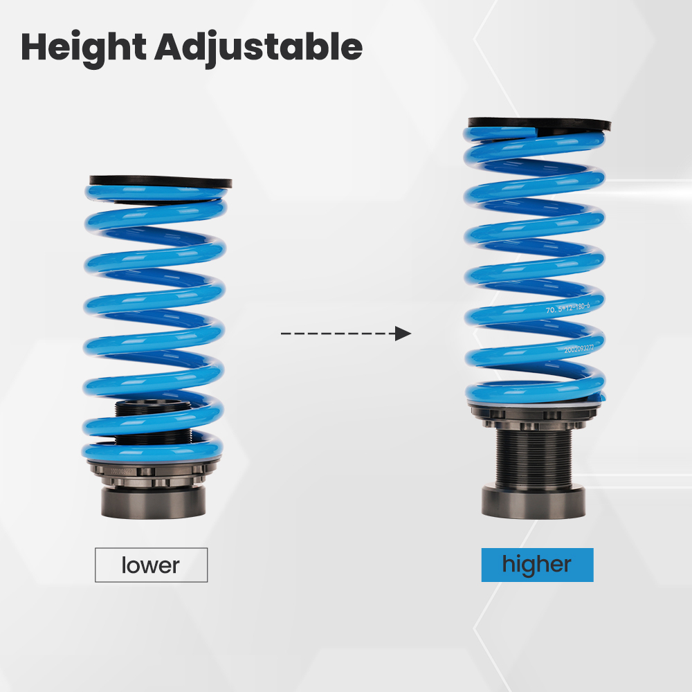 Maxpeedingrods COT6 24 Way Damper Adjustable Coilover Kit compatible for Ford Mustang 05-14 lowering kit