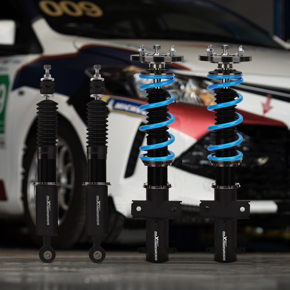 Maxpeedingrods COT6 24 Way Damper Adjustable Coilover Kit compatible for Ford Mustang 05-14 lowering kit