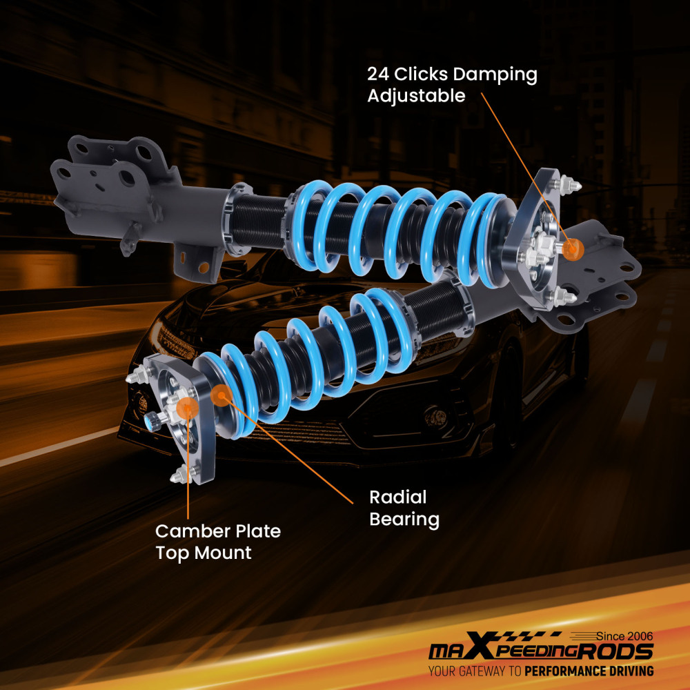 Coilovers Suspension Kits compatible for Ford Mustang mk6 S550 2015-23 2x Swaybar end links