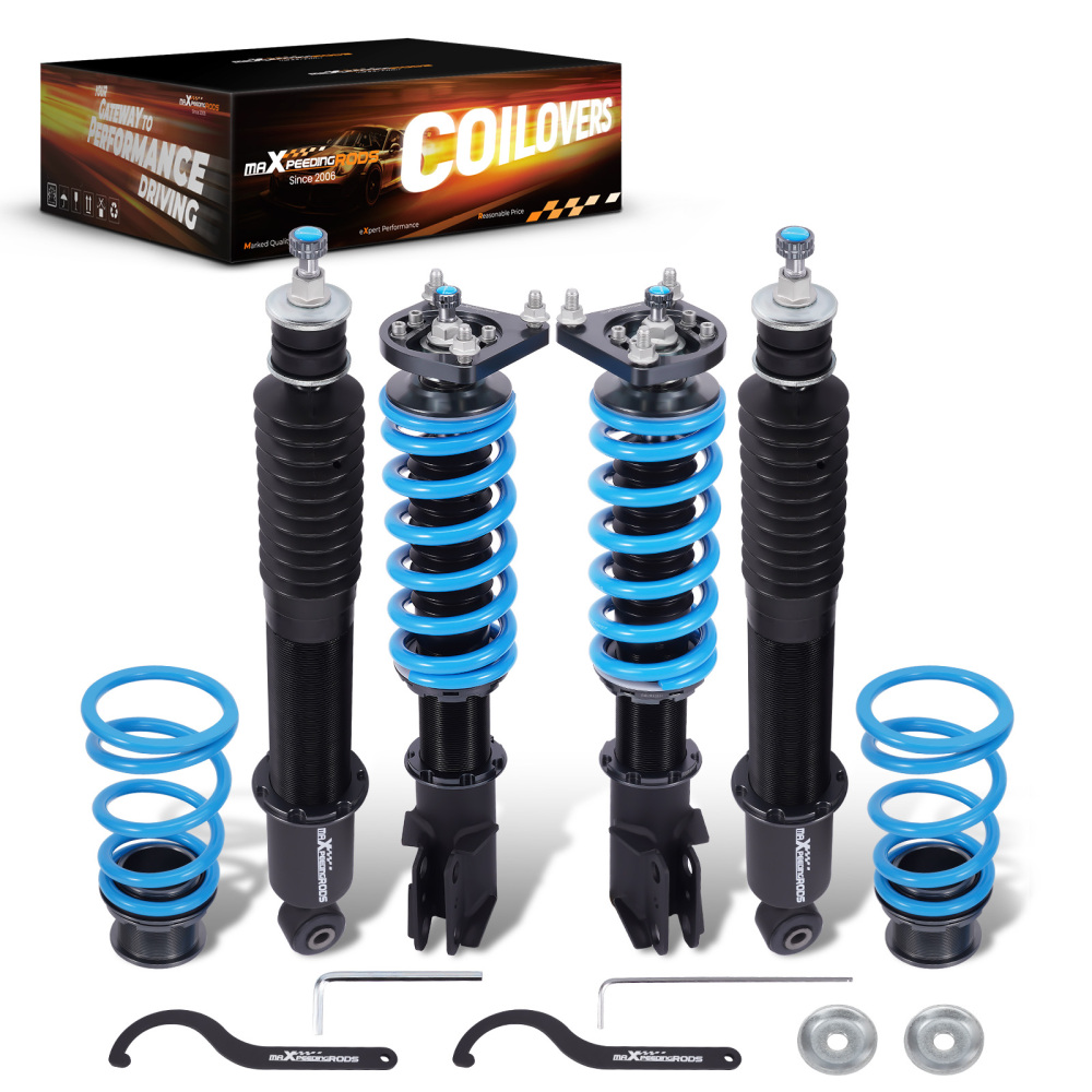 24 Ways Damping Adjustable Perfermance Coilover Compatible For Ford Mustang 4th Gen. 1994-2004  Lowering Kit