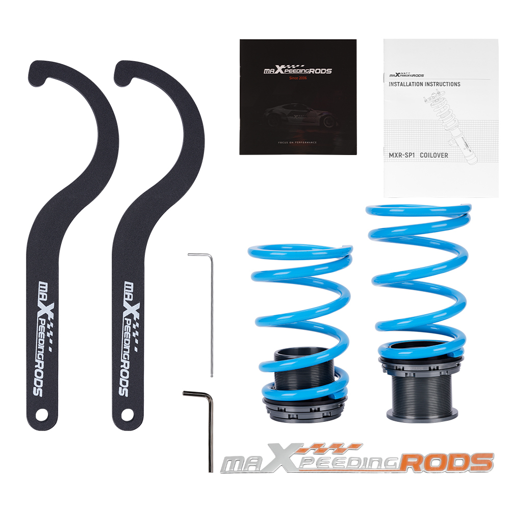 Amortiguadores Suspensión roscada compatible para Ford Mustang Coupé Convertible SN95