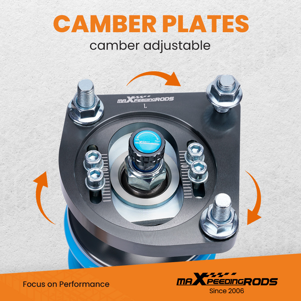 Amortiguadores Suspensión roscada compatible para Ford Mustang Coupé Convertible SN95