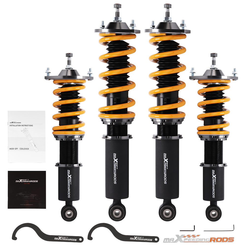 Coilover Kits Compatible For Mazda Miata MX-5 NA 1.6L,1.8L 1989-1997 Perfermance Maxpeedingrods Spring Shock Sbsorber lowering kit
