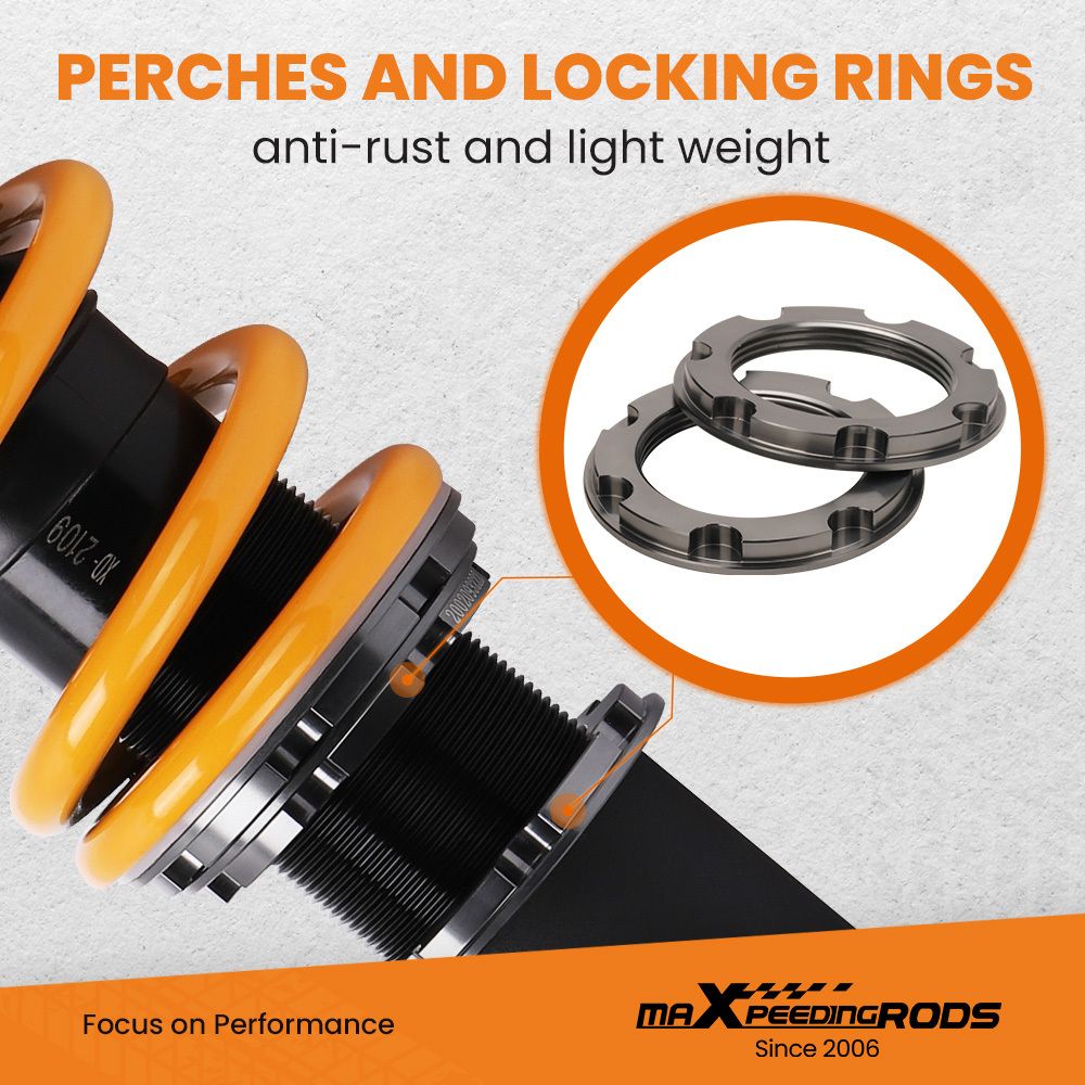 Coilover Kits Compatible For Mazda Miata MX-5 NA 1.6L,1.8L 1989-1997 Perfermance Maxpeedingrods Spring Shock Sbsorber lowering kit