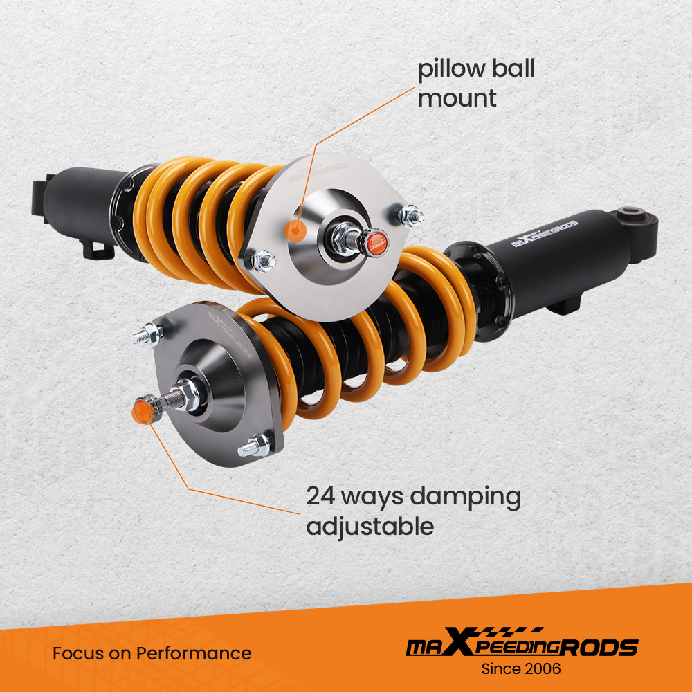 Coilover Kits Compatible For Mazda Miata MX-5 NA 1.6L,1.8L 1989-1997 Perfermance Maxpeedingrods Spring Shock Sbsorber lowering kit