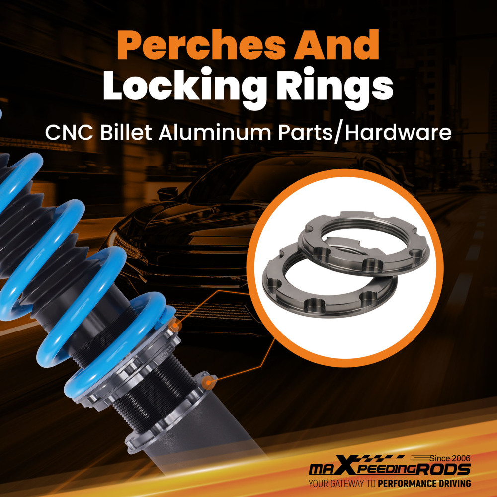 Amortisseurs Combinés Filetés compatible pour Mazda MX-5 NA NB 1989 a 2005 1.6 1.8 Coilovers