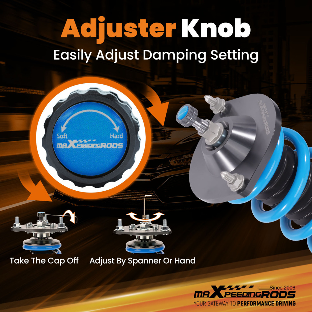 Amortisseurs Combinés Filetés compatible pour Mazda MX-5 NA NB 1989 a 2005 1.6 1.8 Coilovers