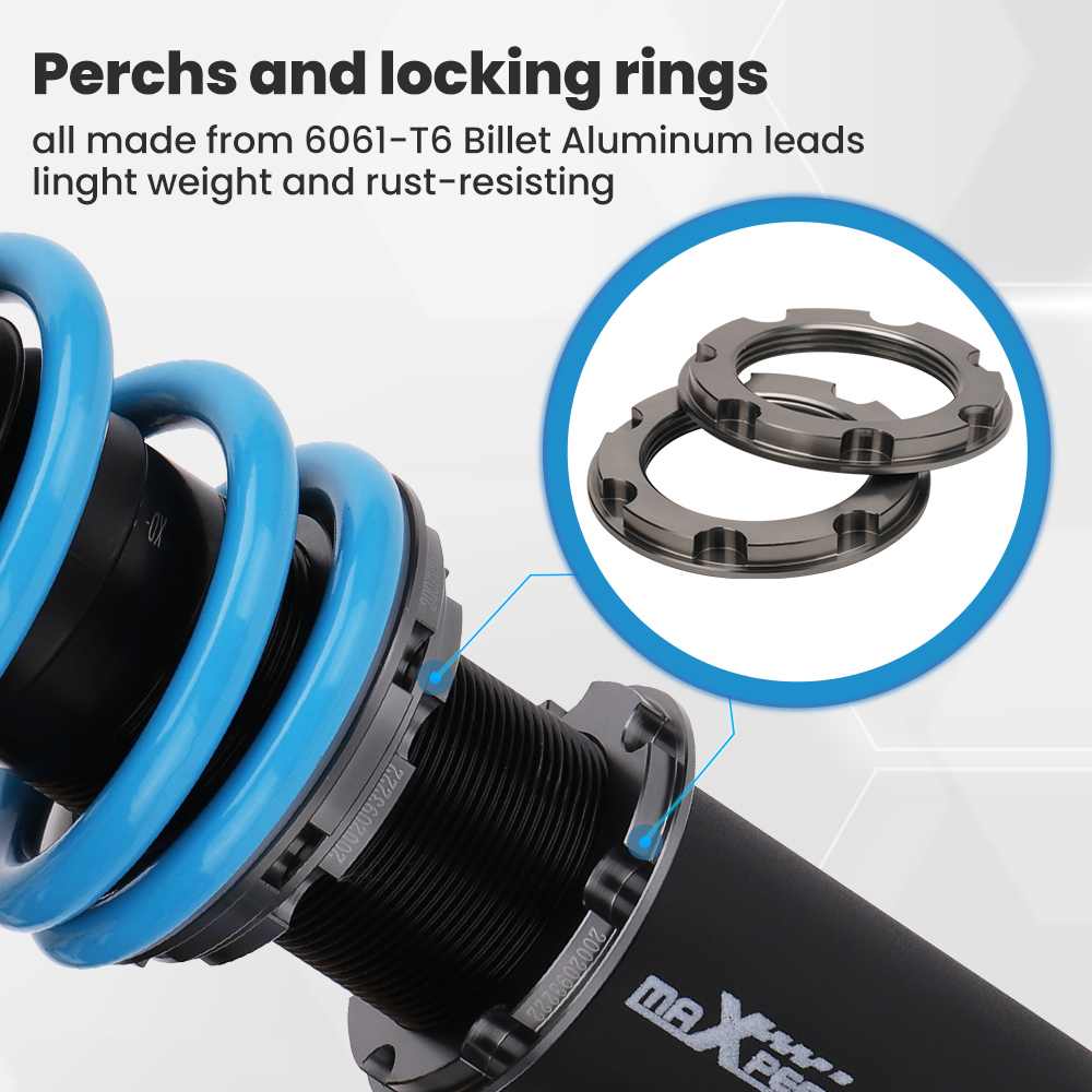 Coilovers/Suspensión roscada compatible para Mazda MX5 NA NB 1.6 1.8 Amortiguadores