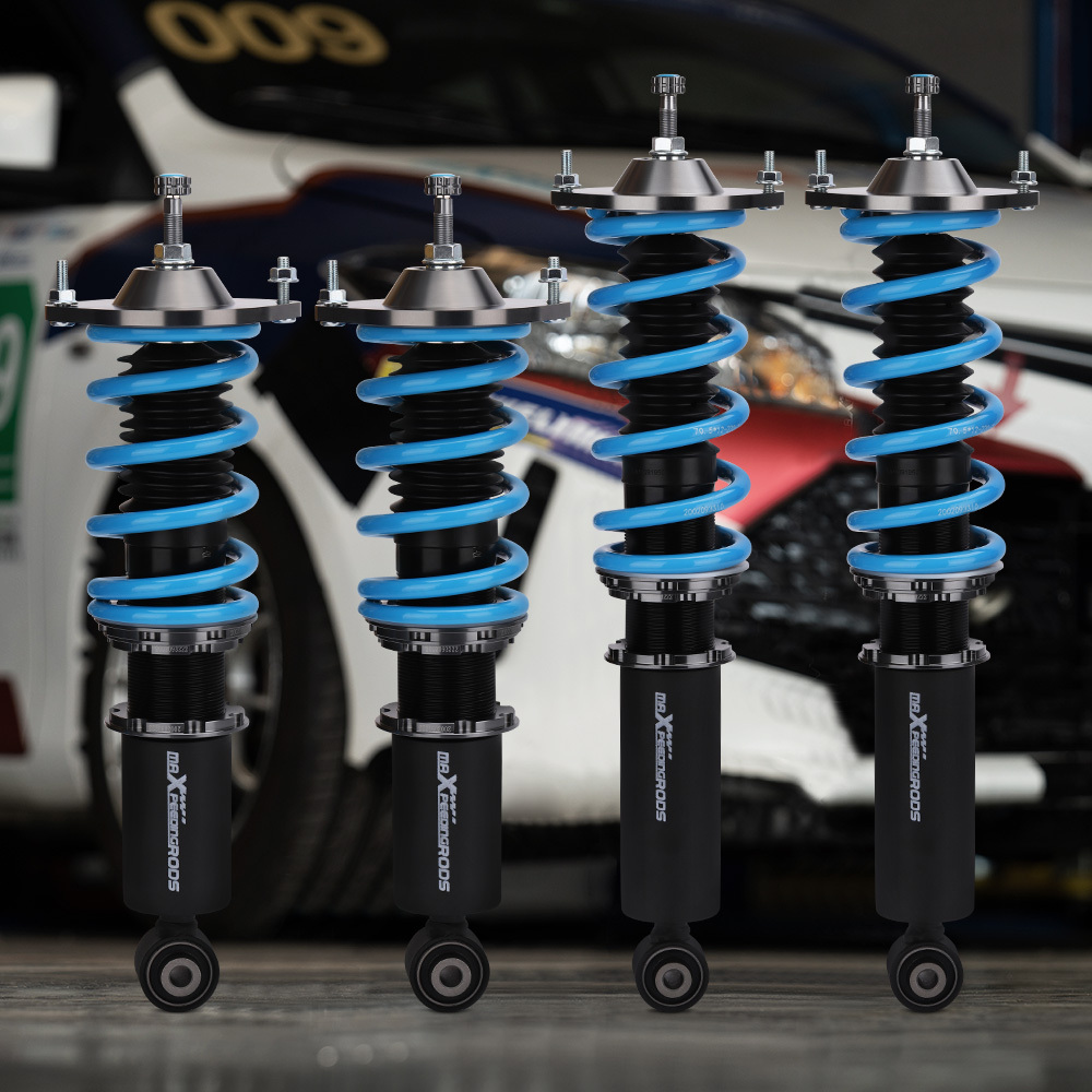 Coilover Suspension Kit compatibile per Mazda Miata MX5 NA NB Ammortizzatori Regolabile Nero Lowering Kit