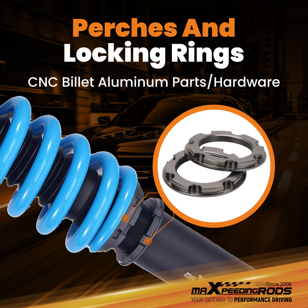 24 Level Damper Coilovers Struts Springs Kit compatible for MAZDA MX-5 MIATA (ND) 2016-2024