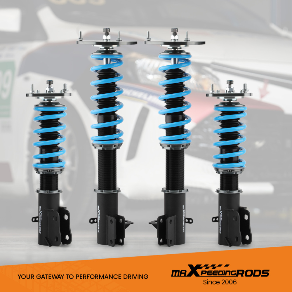 MaXpeedingrods T6 COILOVER 24 WAY DAMPER KIT compatible for DODGE NEON/Compatible for SRT-4 00-05