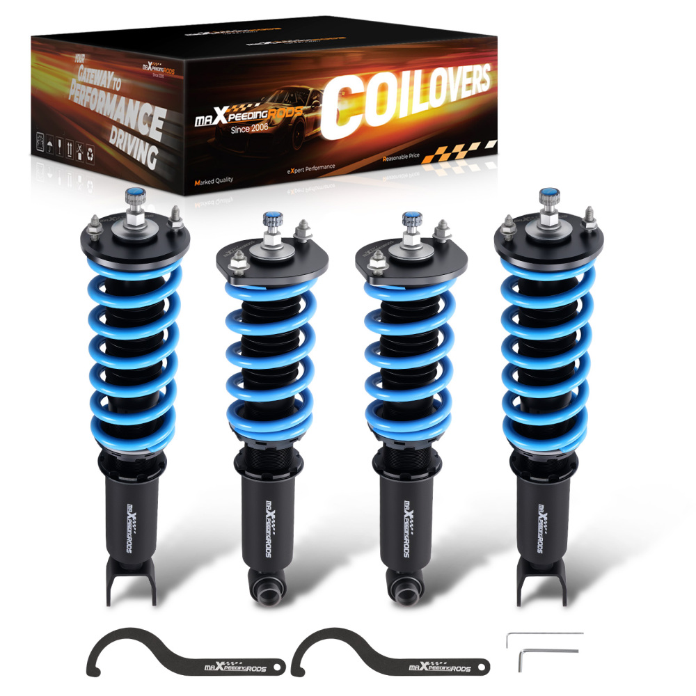 Coil Spring Coilovers Shocks Struts compatible for Nissan 300ZX Z32 Suspension Lowering Kit