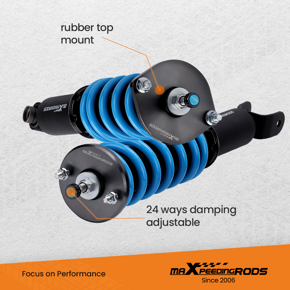 Coil Spring Coilovers Shocks Struts compatible for Nissan 300ZX Z32 Suspension Lowering Kit