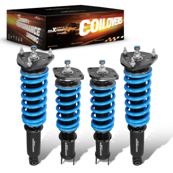 Coilover Suspension Kit compatible for Nissan 370Z Z34 2009-2016 Shock Absorber Coil Spring
