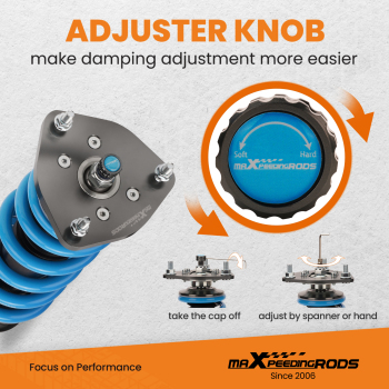 Coilover Suspension Kit compatible for Nissan 370Z Z34 2009-2016 Shock Absorber Coil Spring