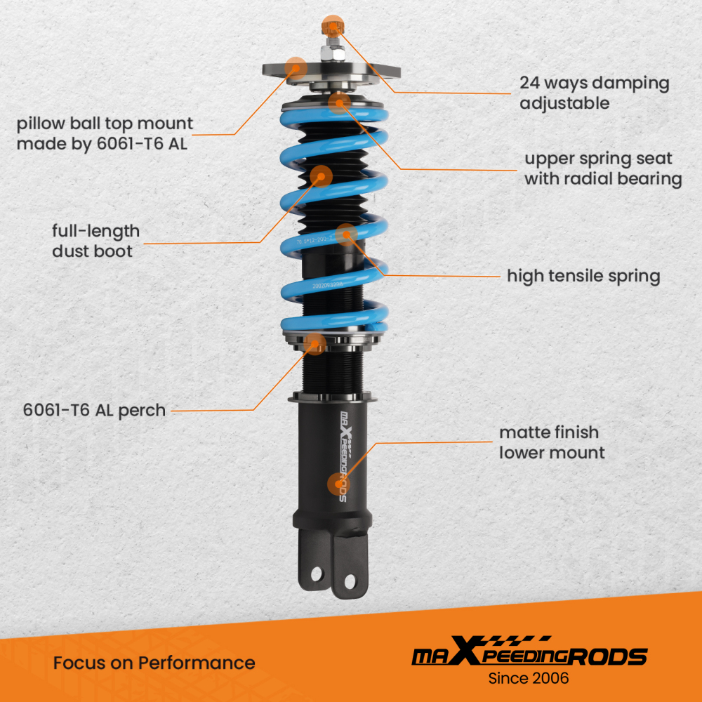 Coilover Compatible For Infiniti G37 Sedan 2009-2015 V36UsaRwd Only Compatible For Infiniti G37 Coupe 2008-2013 V36Usa Exc 4wdamp;Convertible lowering kit