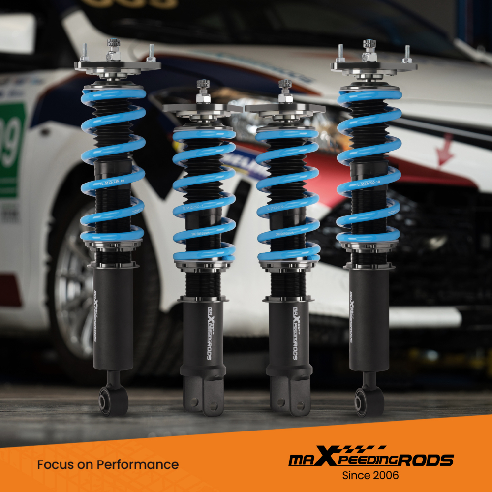 MaXpeedingrods COT6 Coilover Suspension Kit compatible for INFINITI G37 COUPE 2008-2013 V36 lowering kit