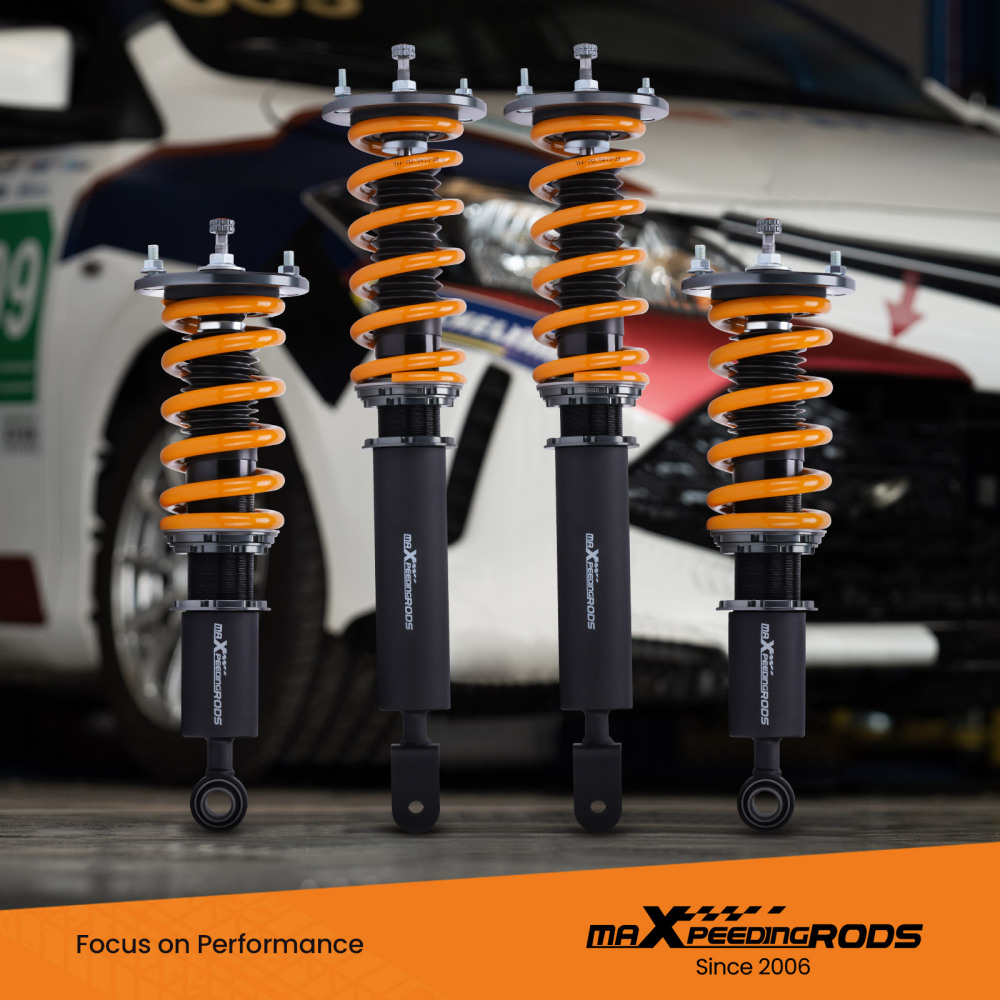 24 Damping Levels Coilover compatible for Nissan Skyline R34 BNR34 ER34 RB26 2.6L 99-02 lowering kit