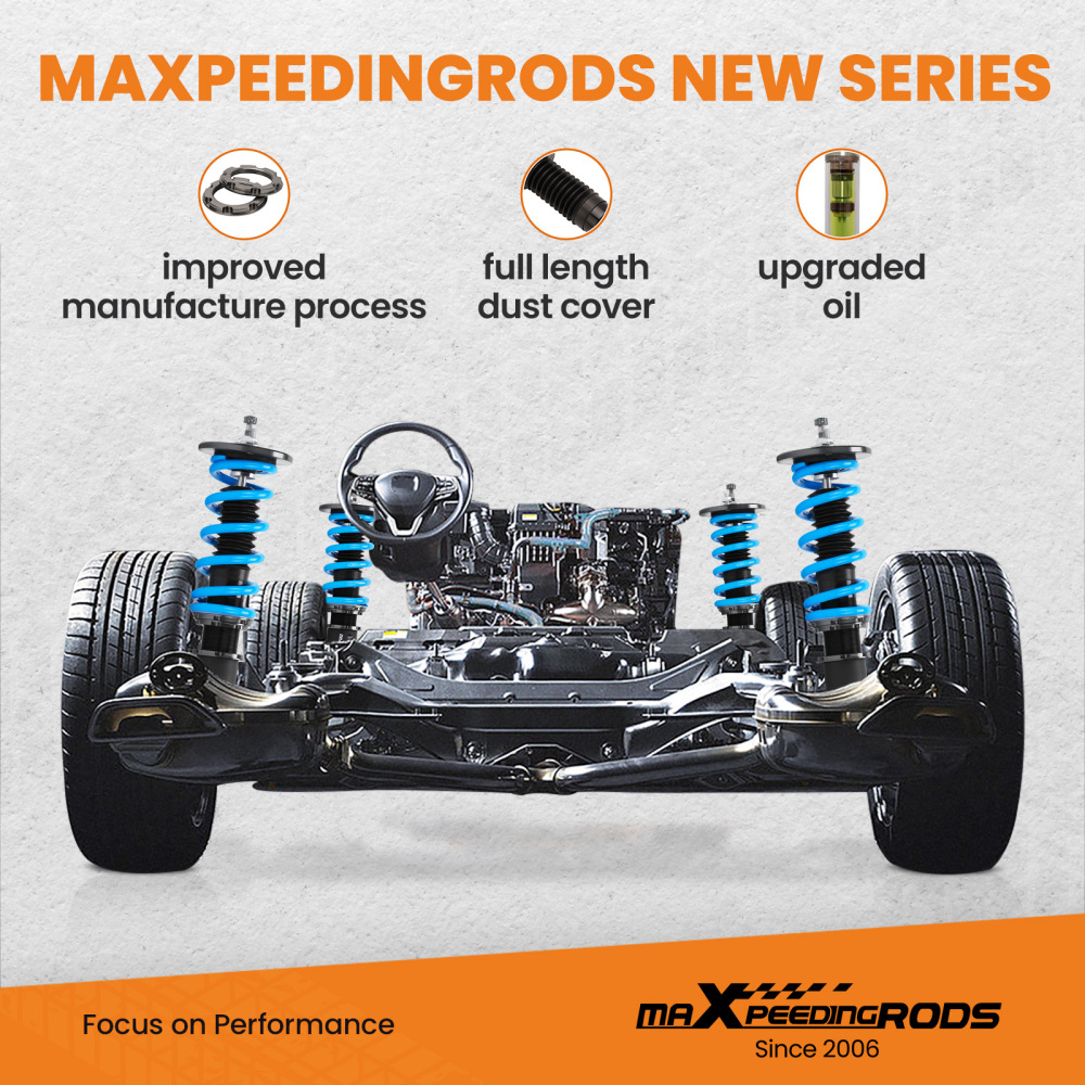 24 ways dampering adjustable Coilover compatible for Nissan Skyline R34 BNR34 GTR ENR34 GTT Lowering Kit