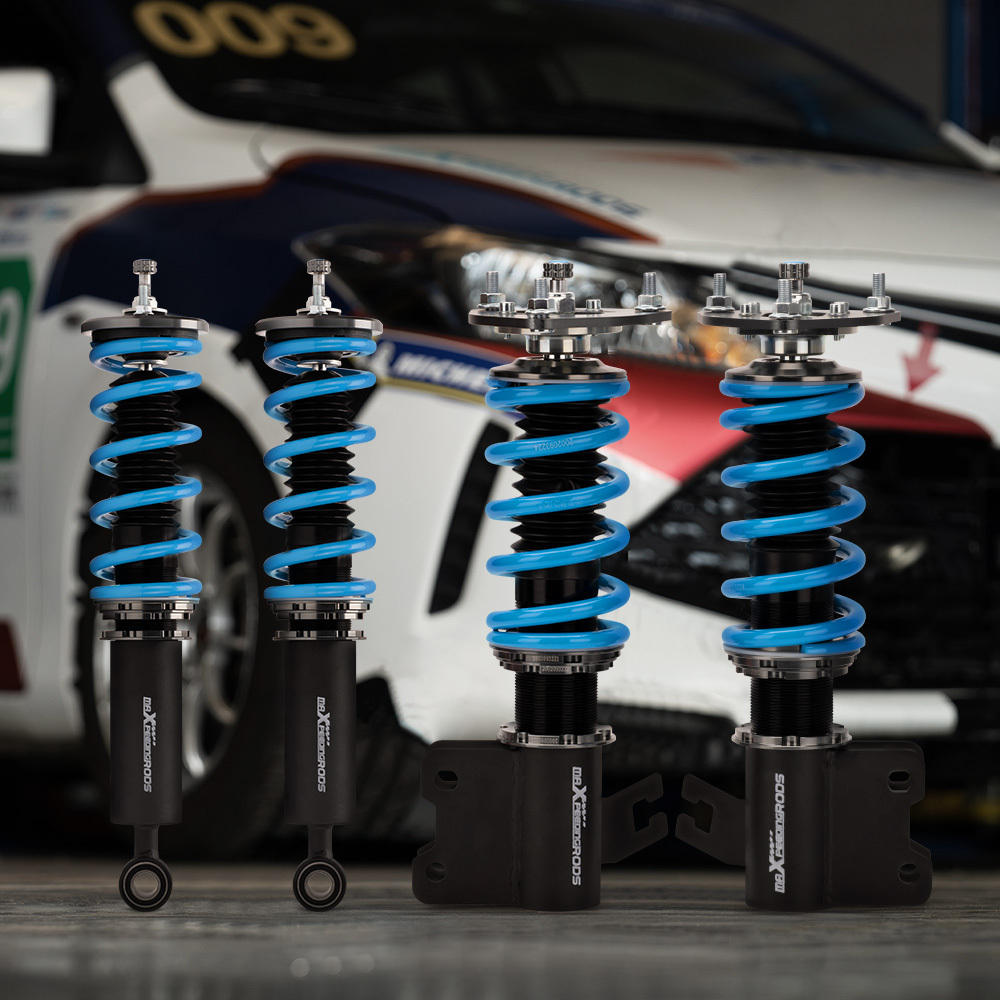 Kits de suspension réglables en hauteur et en amortissement compatibles avec la compatible pour Nissan S13 200SX Europe/Nouvelle-Zélande 89-94kit dabaissement