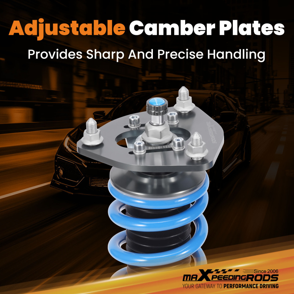 Coilover Coilovers compatible for Nissan 240SX S13 89-94 Hatchback Coupe ADJ Height Shock Lowering Kit