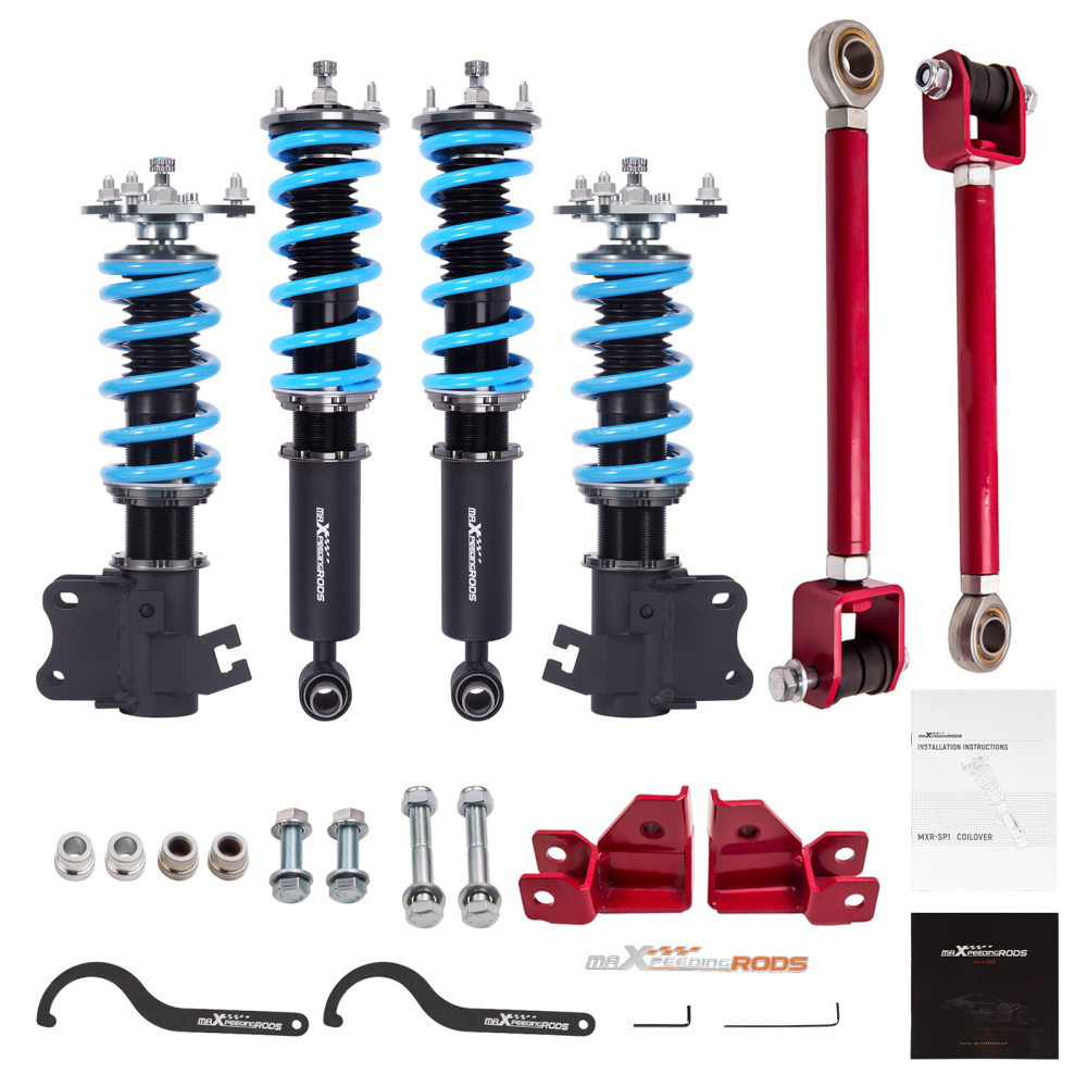24-Step Damper CoiloverHicas Eliminator Kit compatible for Nissan S13 180SX 240SX 240SX
