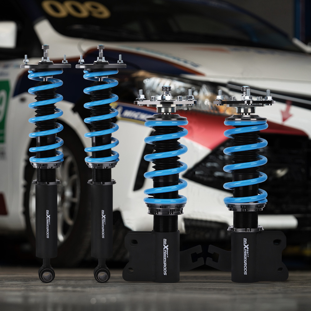 Coilover Kit compatible for Nissan S14 Silvia 200SX 1994-1998 24 Way Adjustable Damper Lowering Kit