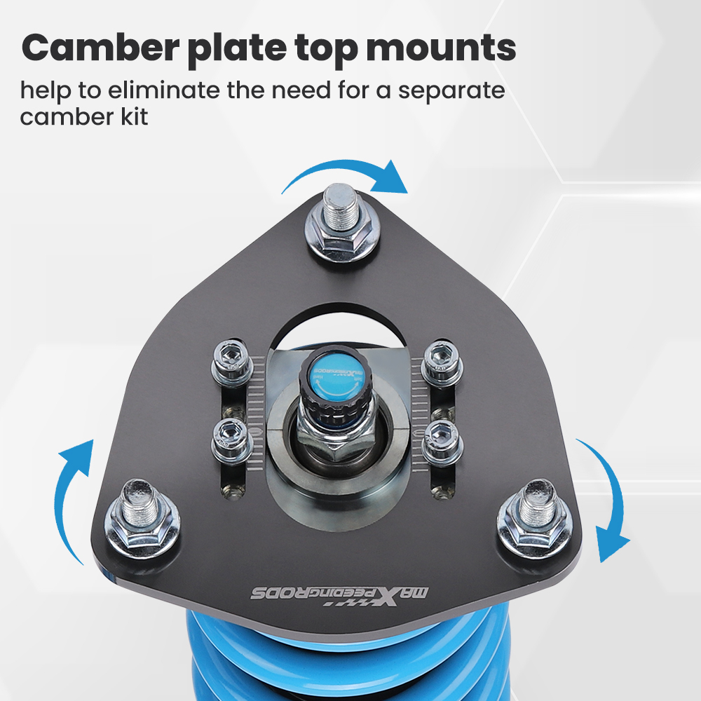 Coilover Kit compatible for Nissan S14 Silvia 200SX 1994-1998 24 Way Adjustable Damper Lowering Kit