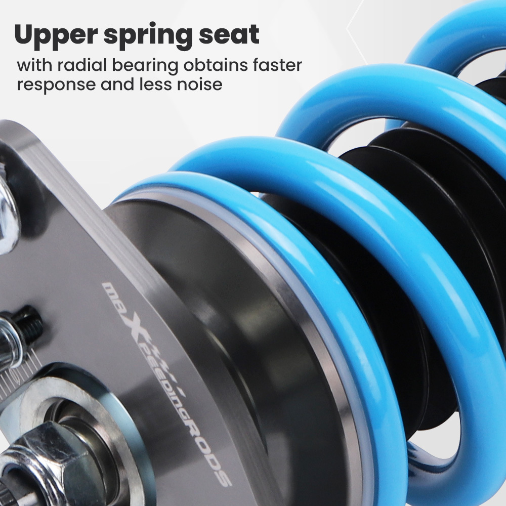 Coilover Kit compatible for Nissan S14 Silvia 200SX 1994-1998 24 Way Adjustable Damper Lowering Kit