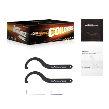 MaXpeedingrods 24 Way Adjustable Coilover Lower Kit compatible for Nissan Sentra B13 91-94