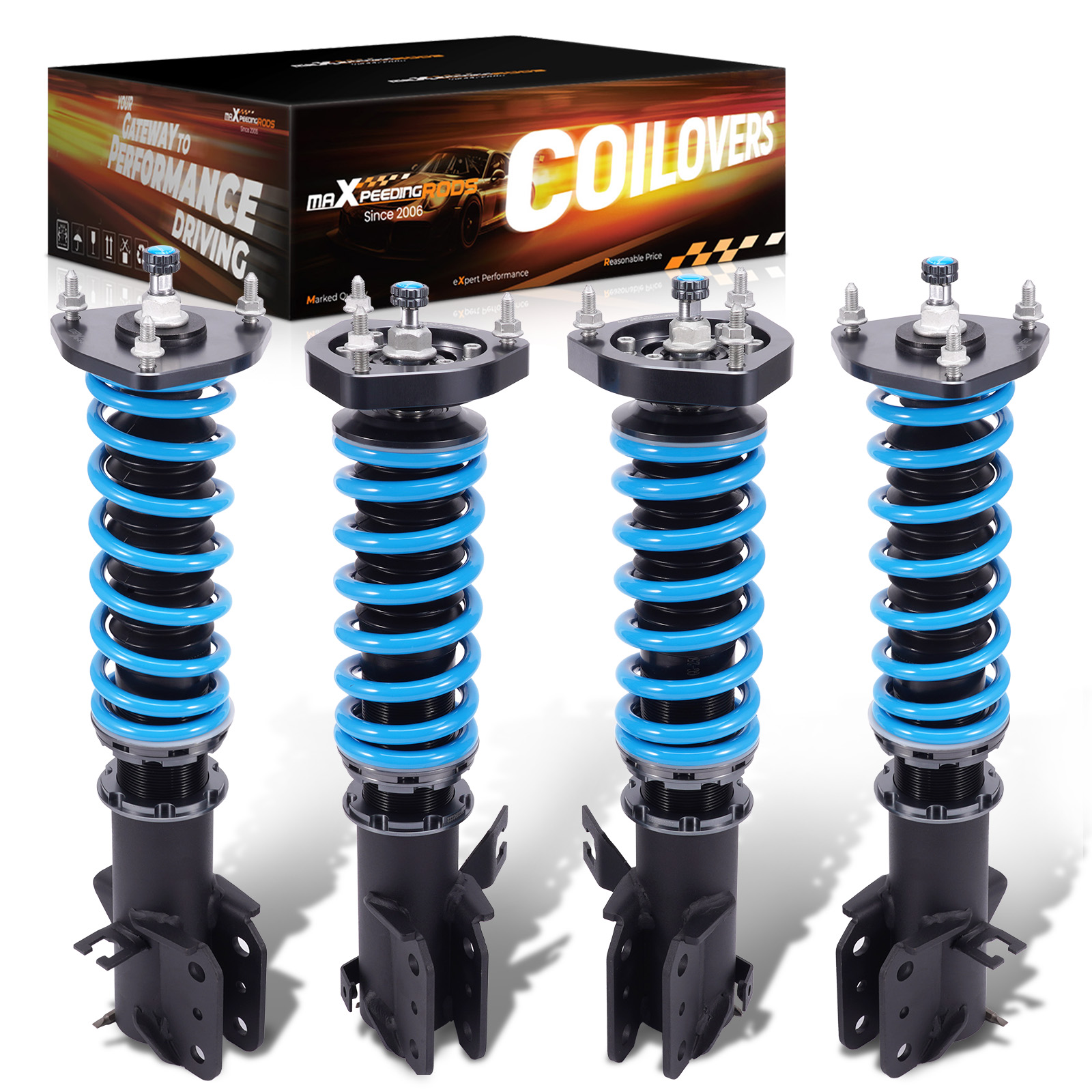 MaXpeedingrods 24 Way Damper Coilovers Lowering Coils