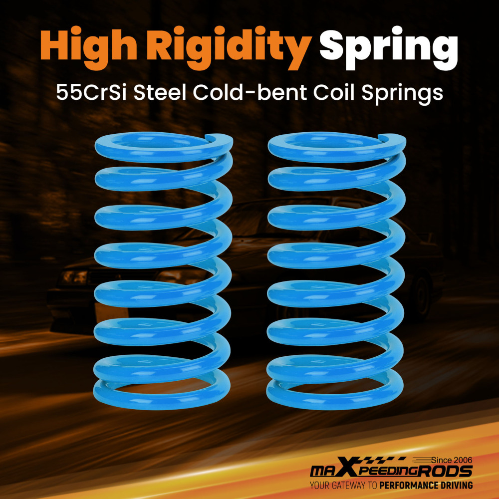 MaXpeedingrods 24 Way Adjustable Coilover Lower Kit compatible for Nissan Sentra B13 91-94