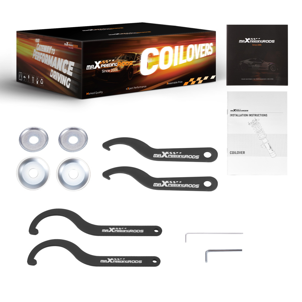 MaXpeedingrods 24 Step Adjustable Coilovers Kit compatible for Honda Odyssey 2011-2017