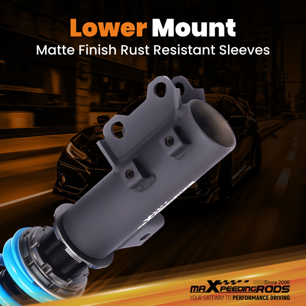 Compatible for Kia Optima 2011-2015 MaXpeedingrods T6 Coilover 24 Level Damper Lowering Kit