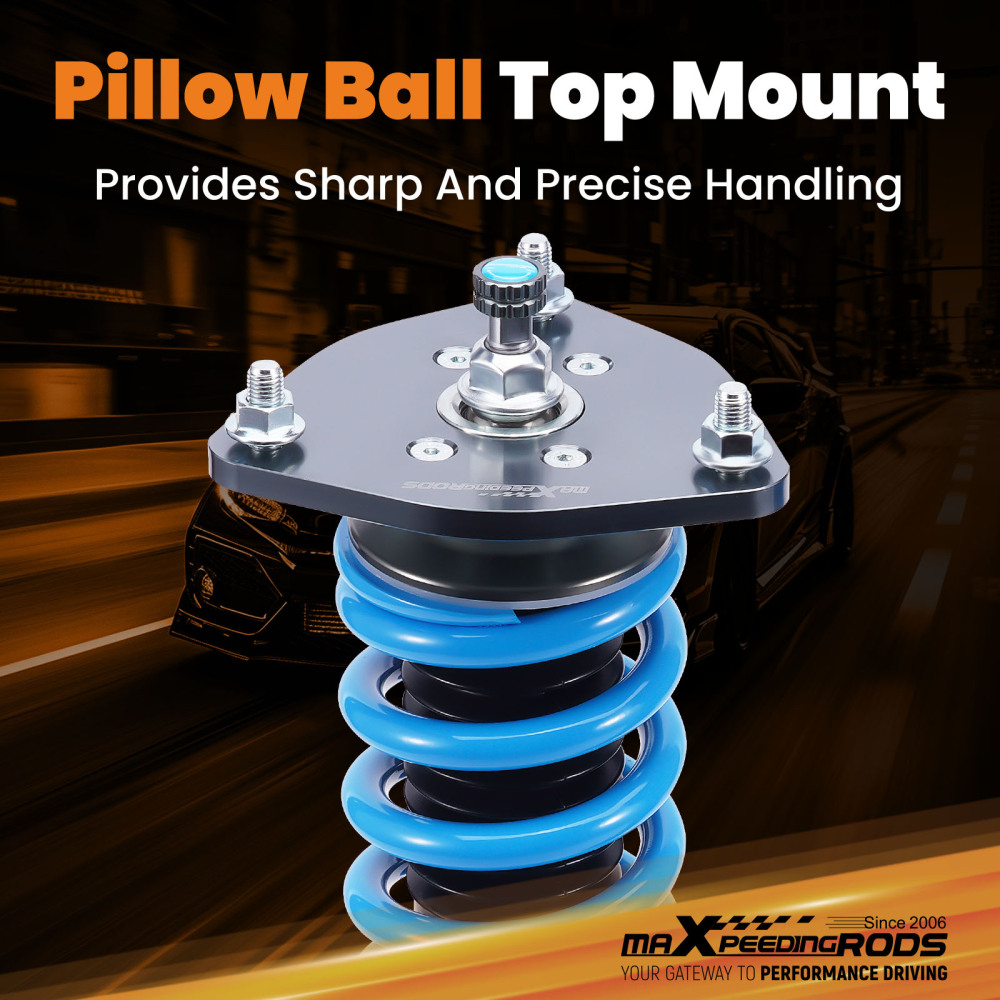 Compatible for Kia Optima 2011-2015 MaXpeedingrods T6 Coilover 24 Level Damper Lowering Kit