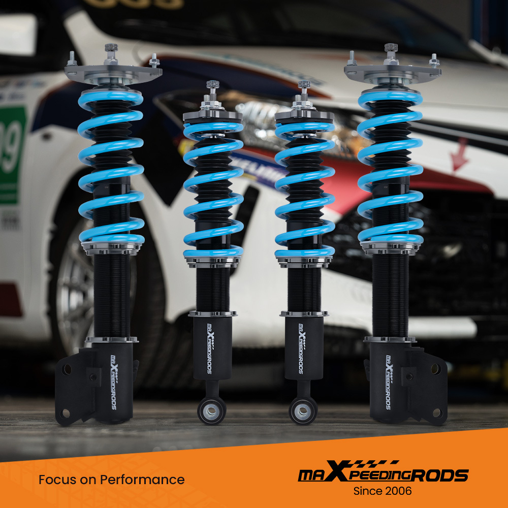 MaXpeedingrods T6 Coilovers Shocks Springs Kit compatible for SUBARU OUTBACK 2000-2004