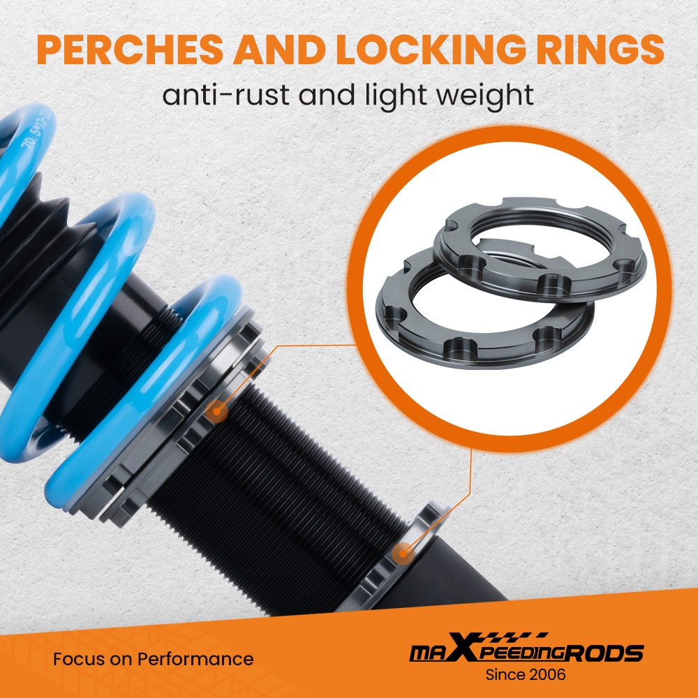 MaXpeedingrods T6 Coilovers Shocks Springs Kit compatible for SUBARU OUTBACK 2000-2004