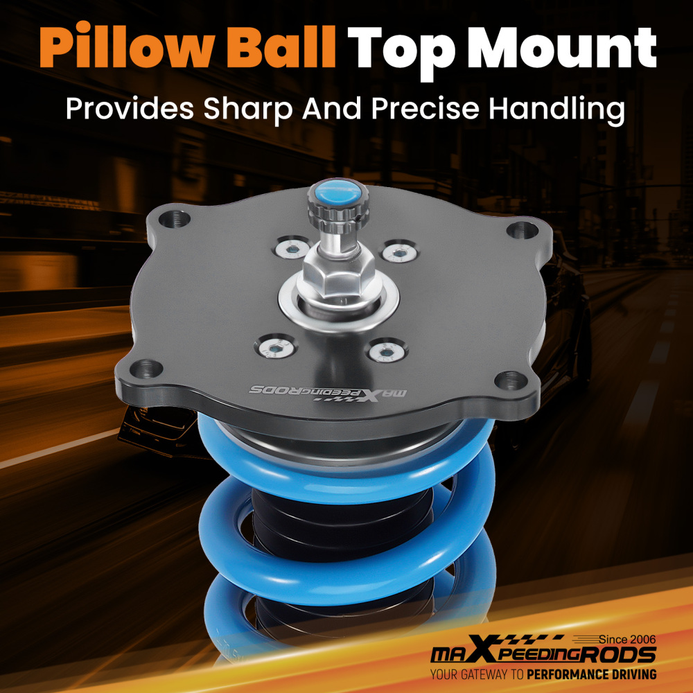 Compatible for Porsche Cayenne 02-10 MaXpeedingrods Coilovers Lowering Kit w/ 24-way Damper